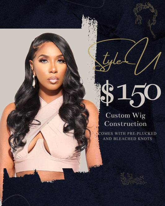 $150 Wig Construction Only