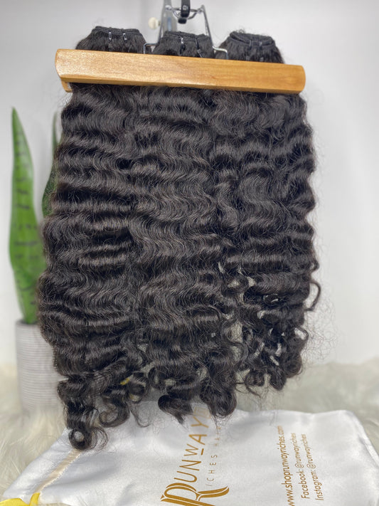 Burmese Curly Clip-Ins, I-Tips & Tape-Ins